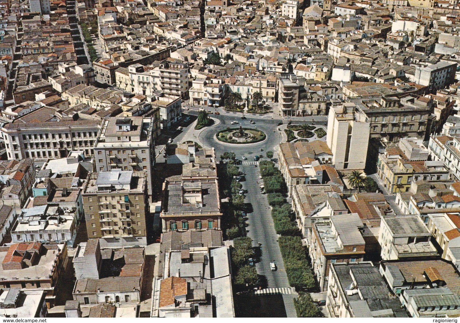 FOGGIA - San Severo - Panorama Dall'aereo - 1971 - San Severo