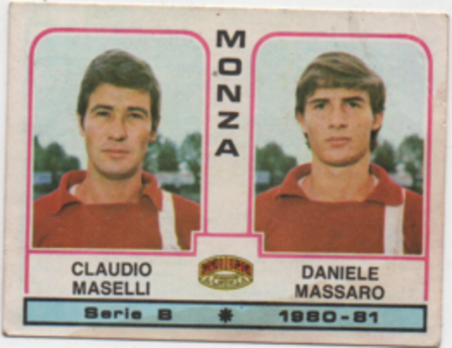 Figurina Calciatori Panini 1980-81 N. 436: Claudio Maselli E Daniele Massaro (Monza) - Altri & Non Classificati
