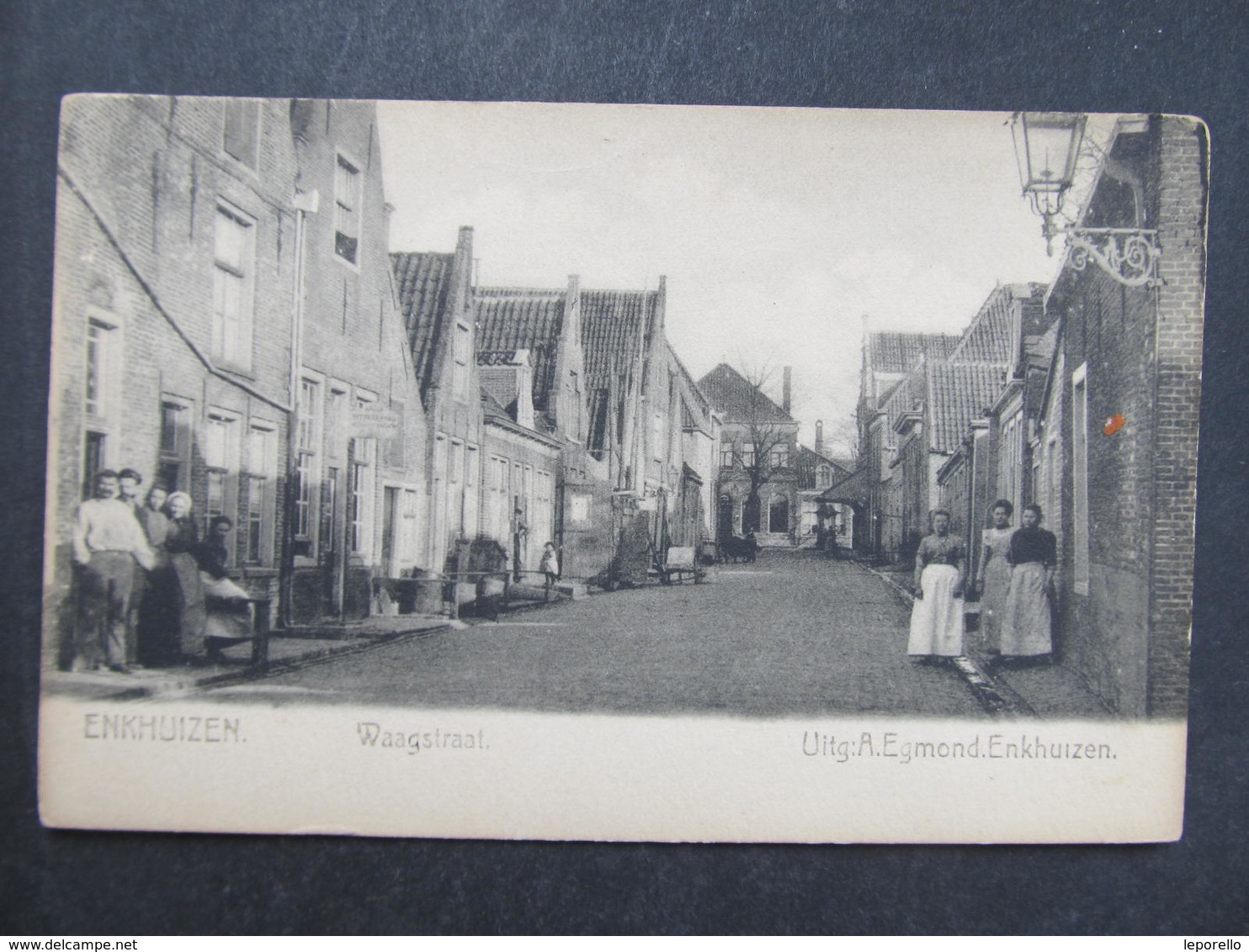 AK ENKHUIZEN Waagstraat Ca.1900 //  D*33943 - Enkhuizen