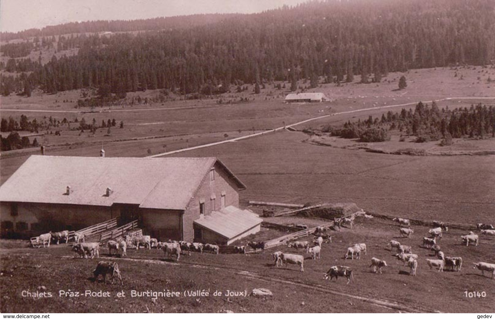 Vallée De Joux, Chalets Praz-Rodet Et Burtigière (10140) - La Praz