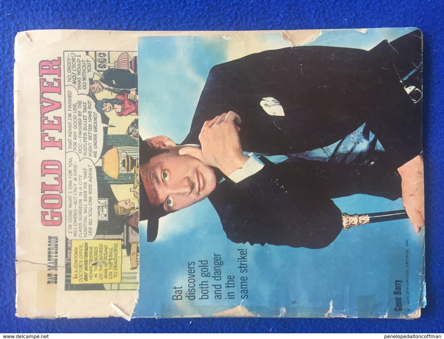 Dell Comics, "Bat Masterson. "  No.6, Feb-April 1961  (Unsold Copy With Title Strip Returned For Credit) - Other Publishers