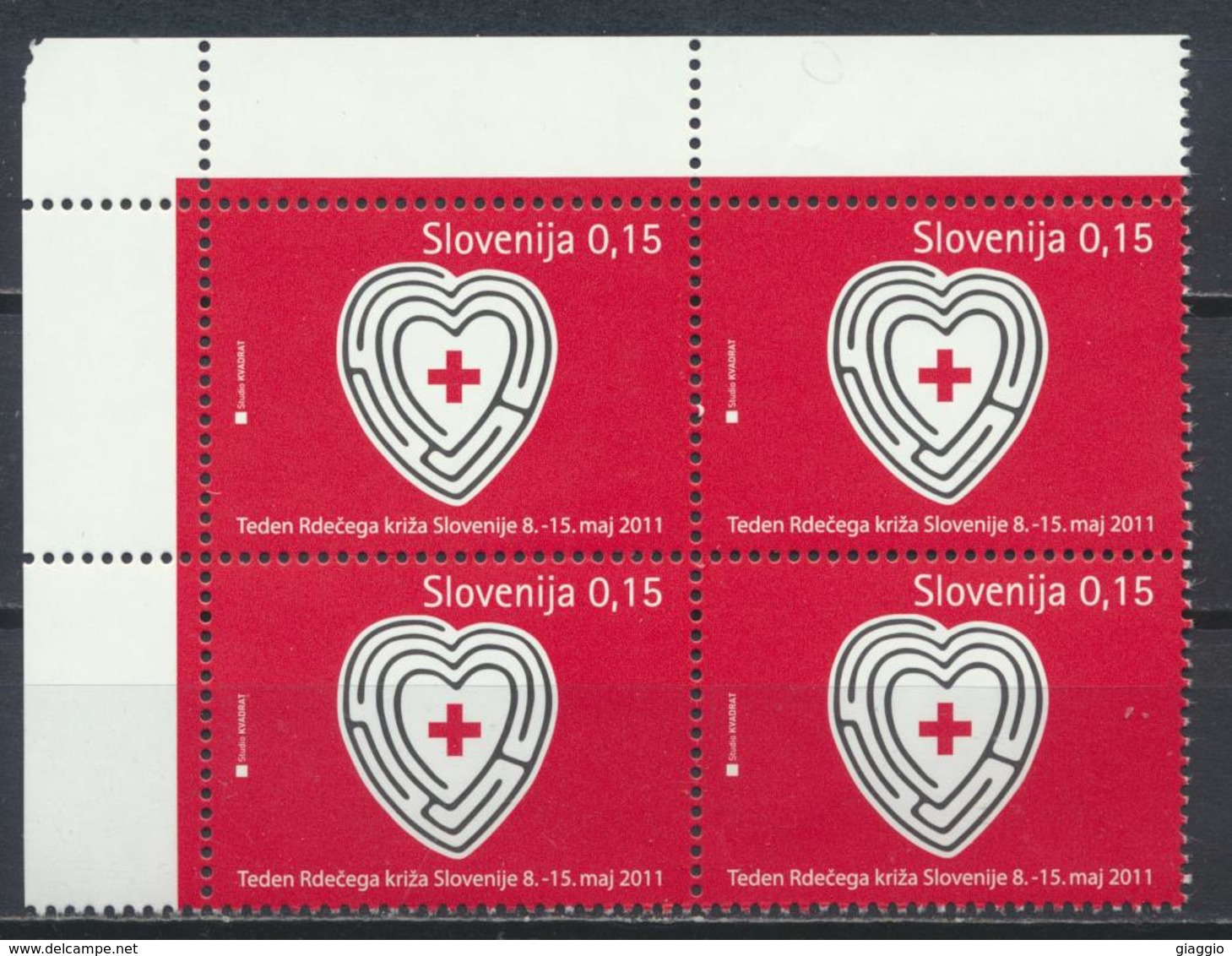 °°° SLOVENIA - YT B60 - MI Z63 - 2011 MNH °°° - Slovenia