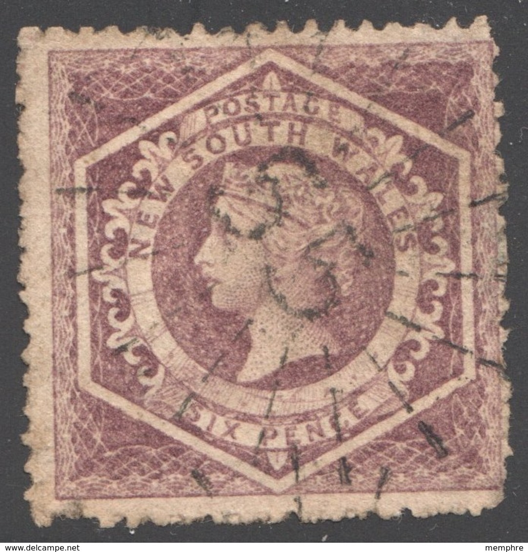 Large Square 6d. Pueple  Wmk 5  SG 165a - Used Stamps