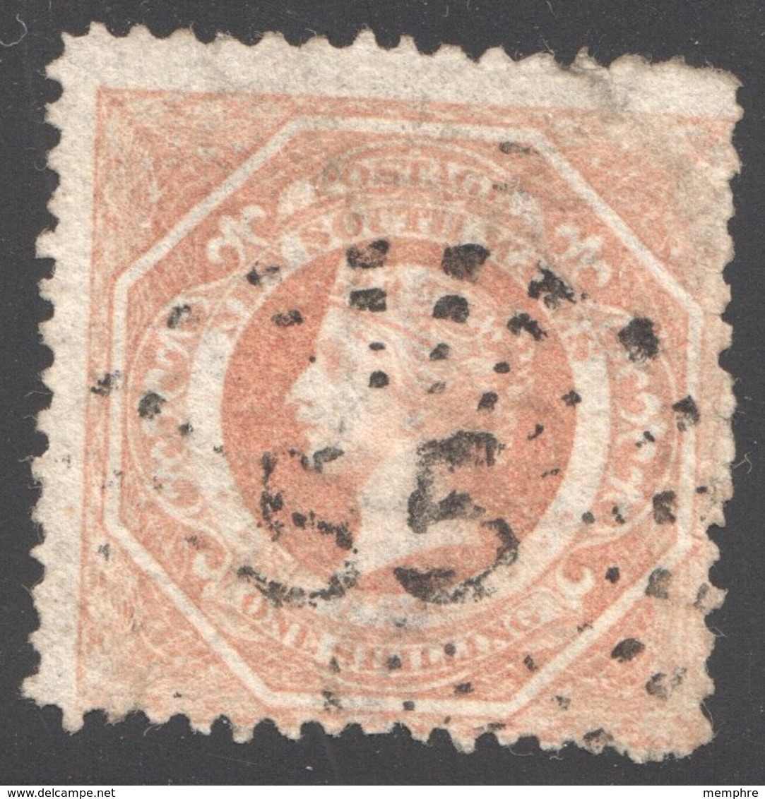 Large Square  1/- Brownish Red Perf 12  SG 152 - Oblitérés