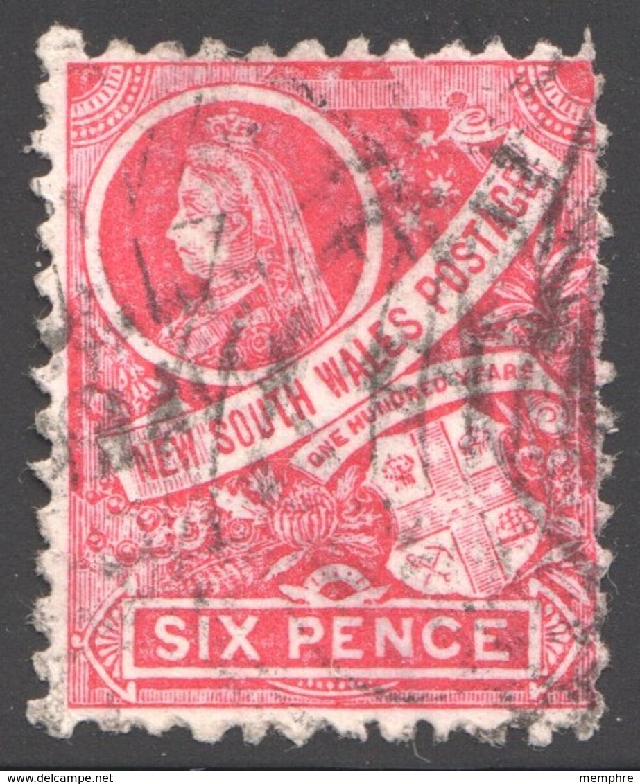 Victoria And Arms Of Colony 6d. Carmine Perf 12  SG 256b - Used Stamps