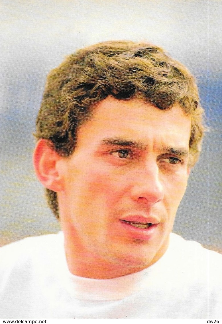 Automobile, Formule 1 - Portrait D'Airton Senna - Grand Prix / F1