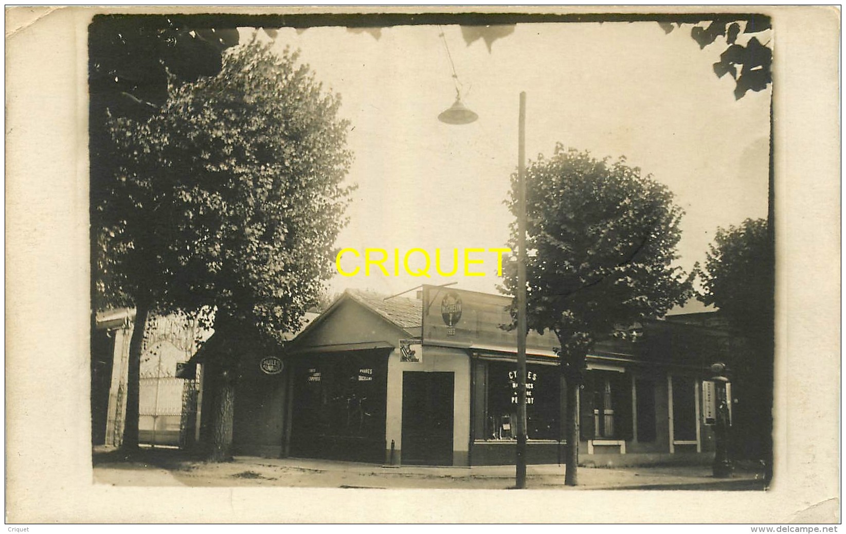 44 Le Pouliguen, Carte Photo Du Central Garage, Années 30 Environ - Le Pouliguen