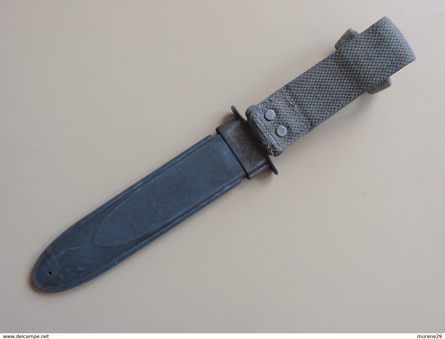 Couteau USN MK2 KA-BAR marquage garde, US WW2.