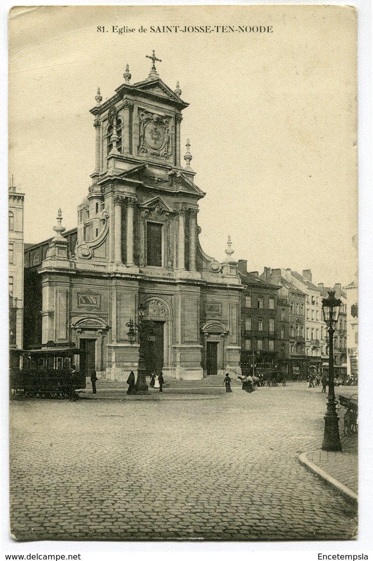 CPA - Carte Postale - Belgique - Bruxelles - St-Josse-ten-Noode - Eglise - 1914 ( SV5430 ) - St-Joost-ten-Node - St-Josse-ten-Noode