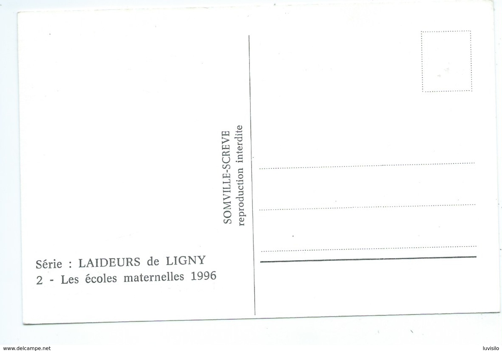 Ligny Rue Grand Cortil Les Ecoles Maternelles 1996 Série : Les Laideurs De Ligny - Sombreffe