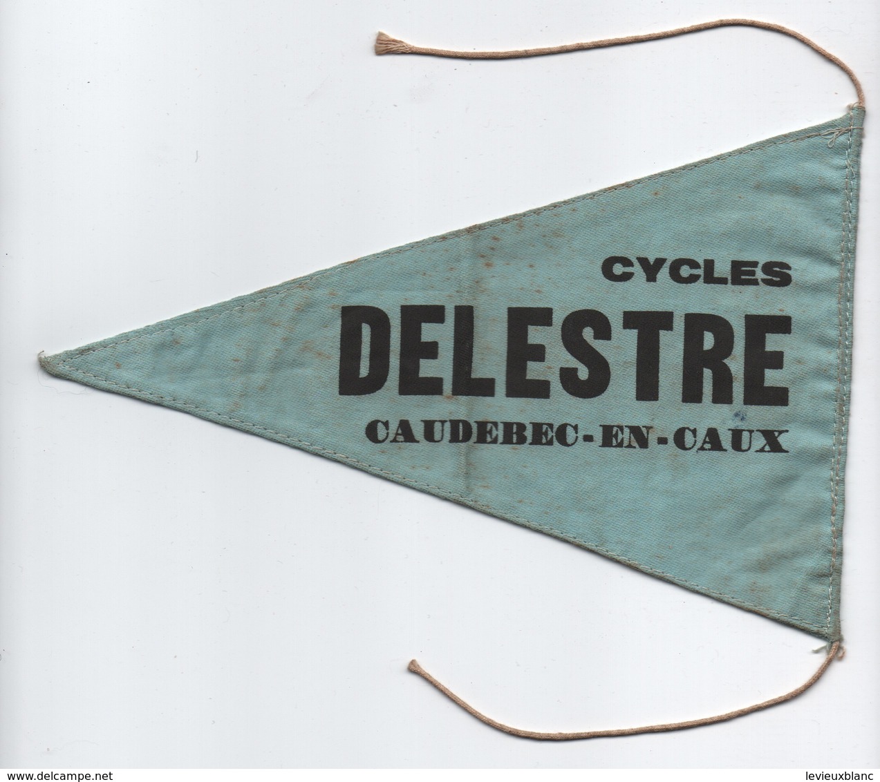 Sport/Cyclisme/ Fanion Ancien Publicitaire/Cycles DELESTRE / Caudebec En Caux/ 1950-1960      DFA21 - Radsport