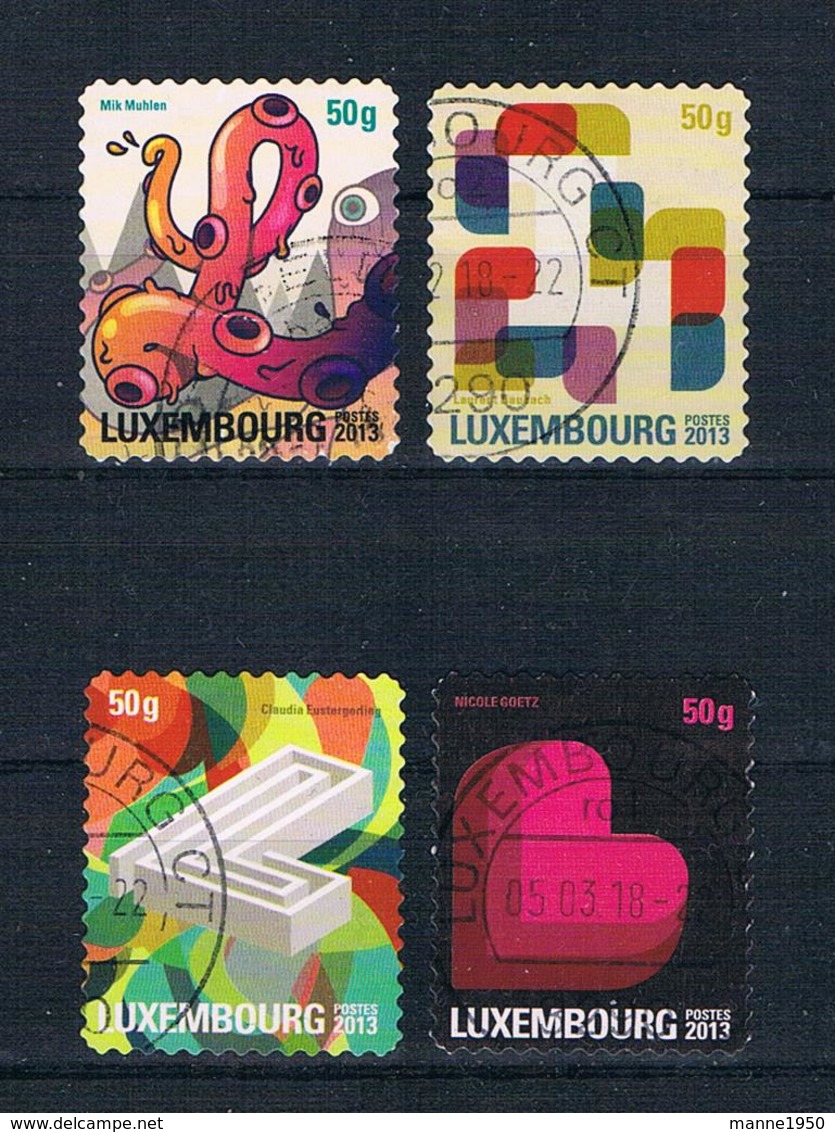 Luxemburg 2013 Mi.Nr. 1974/77 Kpl. Satz Gestempelt - Used Stamps