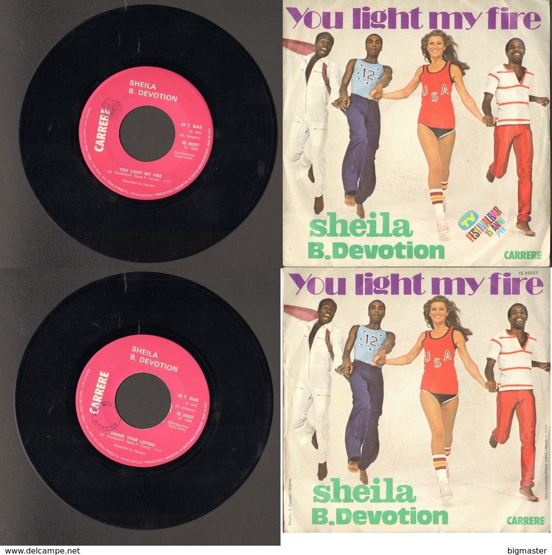 Sheila B. Devotion - You Light My Fire - Gimme Your Loving - Disco, Pop