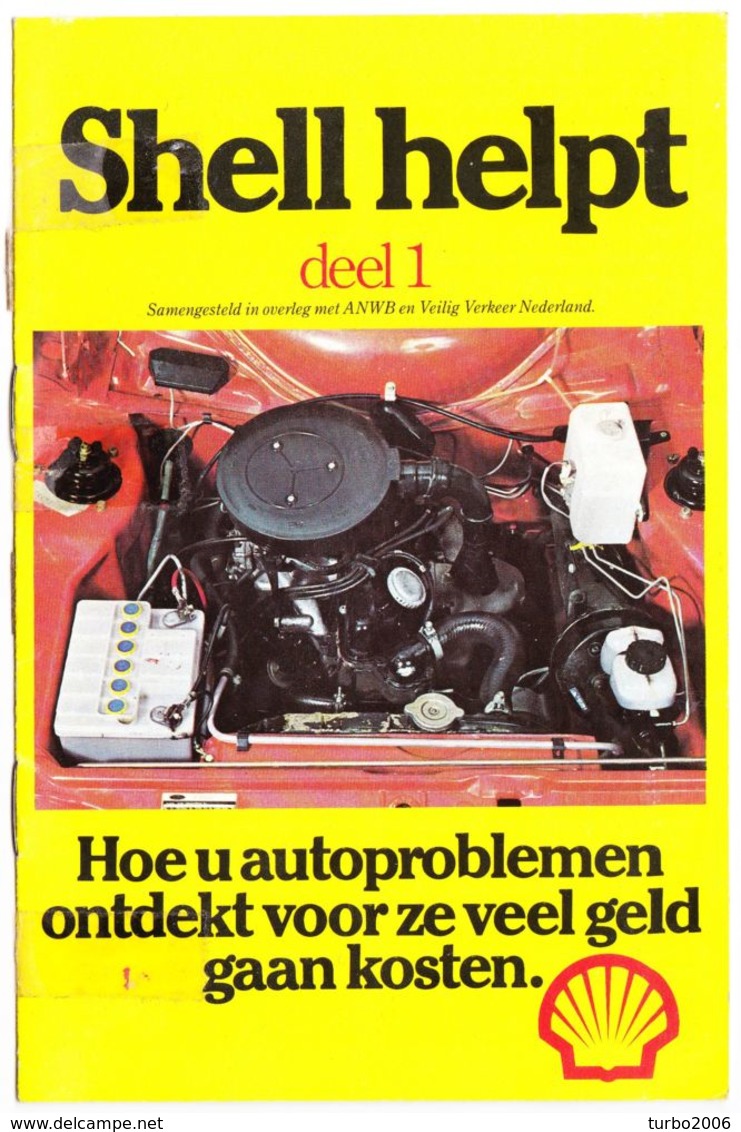 1980 SHELL Helpt 18 Autobrochure's Van Shell Uit De 80 Er Jaren  Zie Scans - Oud