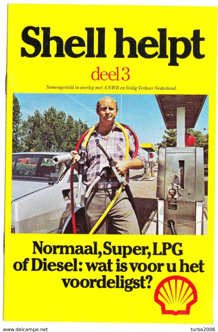 1980 SHELL Helpt 18 Autobrochure's Van Shell Uit De 80 Er Jaren  Zie Scans - Oud