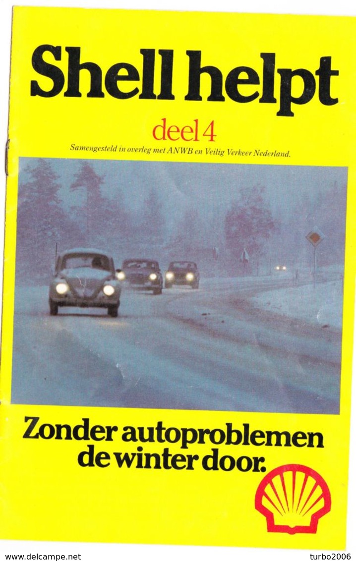 1980 SHELL Helpt 18 Autobrochure's Van Shell Uit De 80 Er Jaren  Zie Scans - Oud