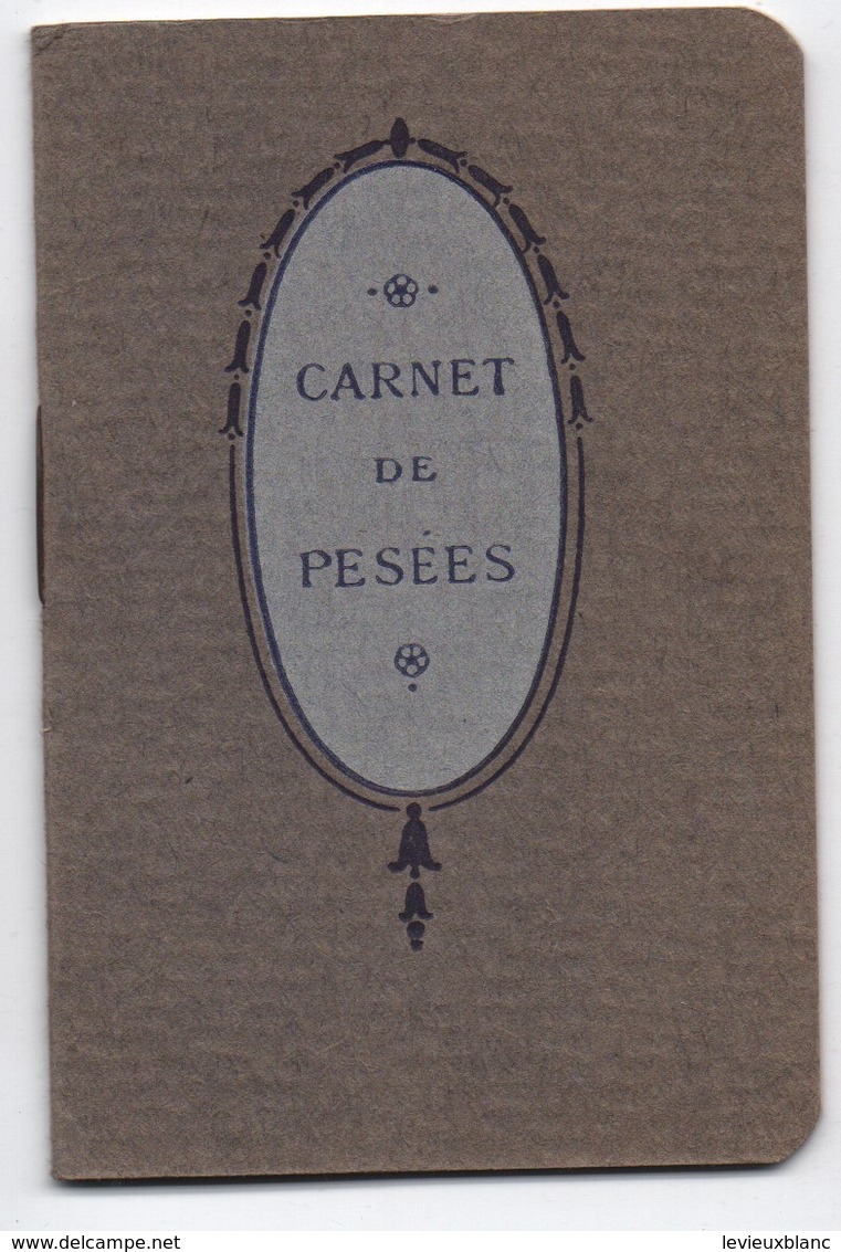 Sirop De DESCHIENS à L'Hémoglobine/Carnet De Pesées Pour Enfants/ Offert Par La Pharmacie/ Vers 1920-30       PARF160 - Other & Unclassified