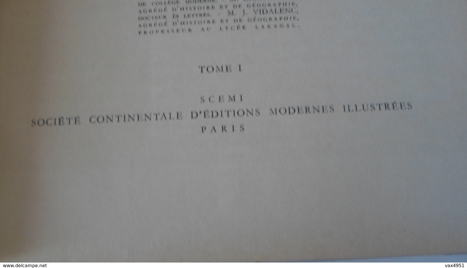 LA FRANCE  GEOGRAPHIE EN DEUX VOLUMES  TOME 1  PAR LAMORLETTE   ****     A   SAISIR ***** - Géographie