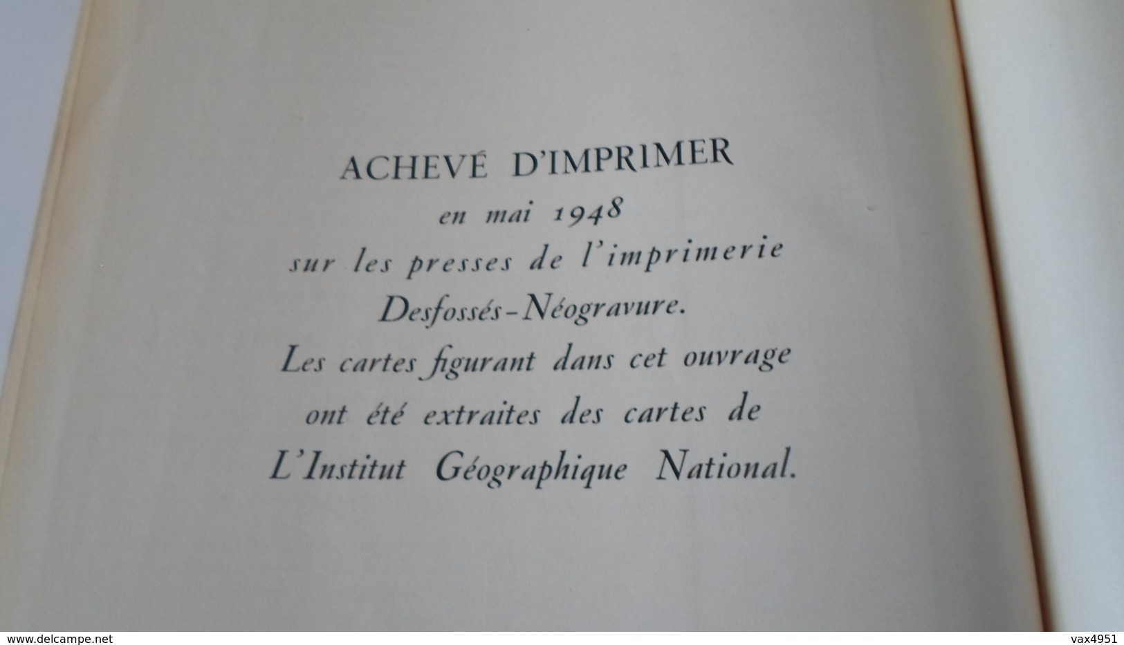 LA FRANCE  GEOGRAPHIE EN DEUX VOLUMES  TOME 1  PAR LAMORLETTE   ****     A   SAISIR ***** - Géographie