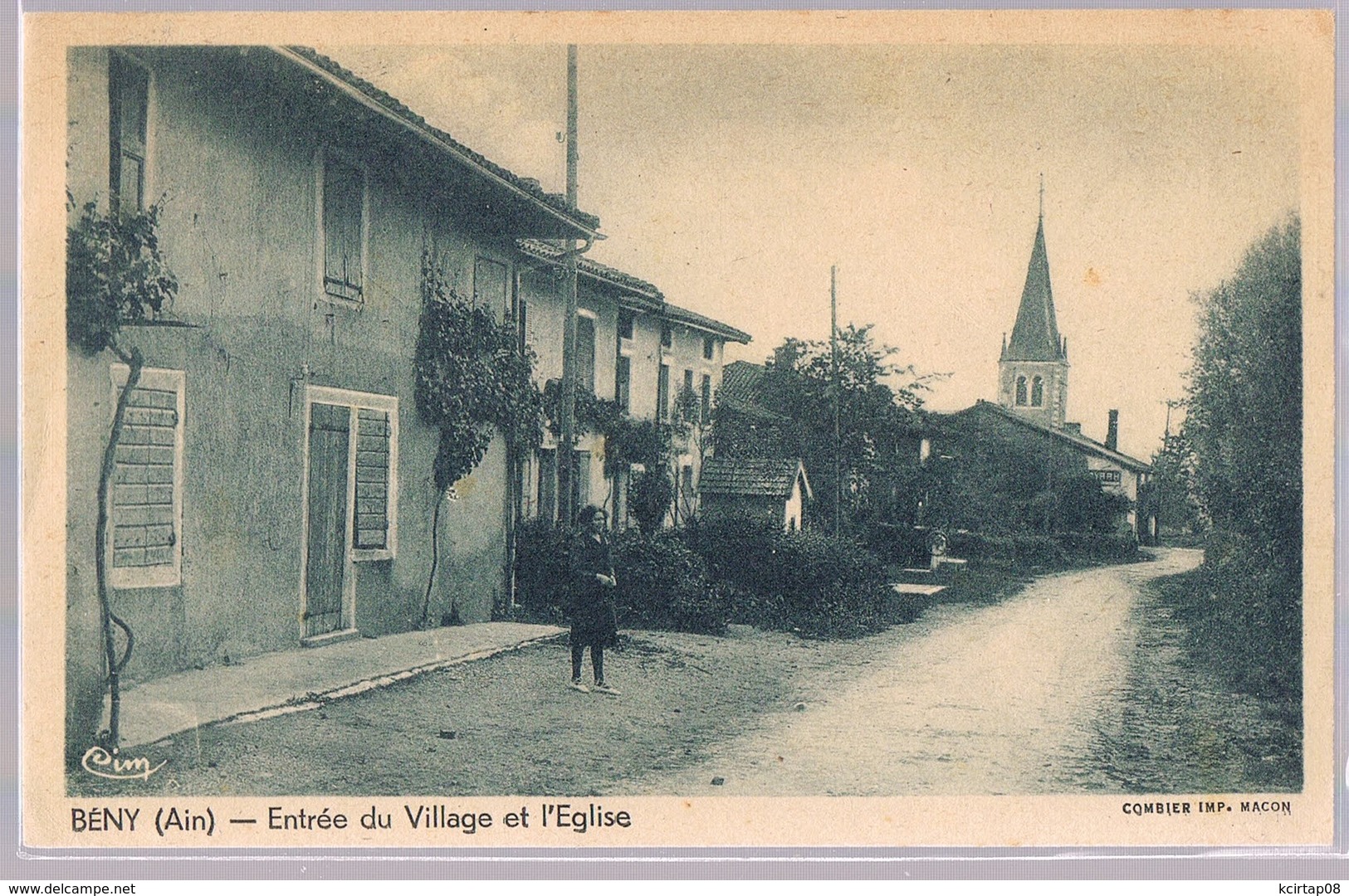 BENY . Entrée Du Village Et L4eglise . - Non Classés