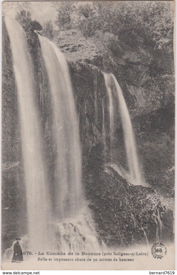 43 La Cascade De La  Beaume Pres De Solignac Sur Loire  Chute - Solignac Sur Loire