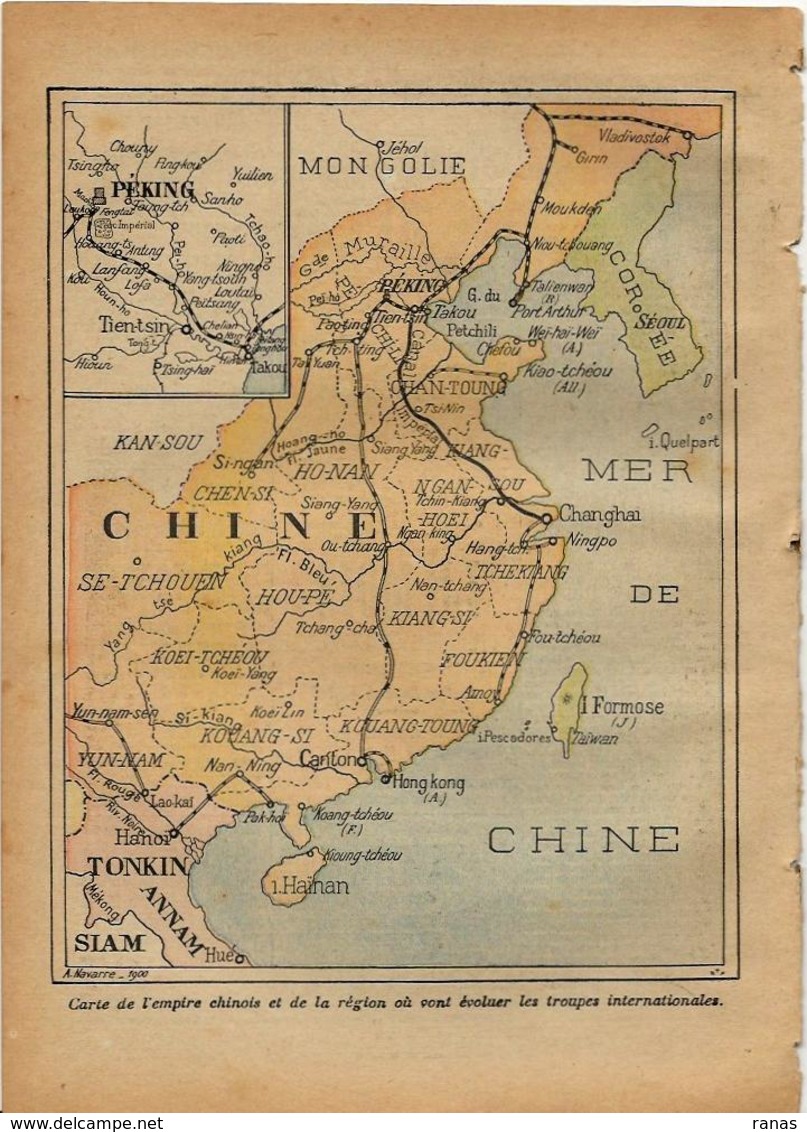 Chine China Le Pélerin N° 1229 De 1900 Map - Other & Unclassified