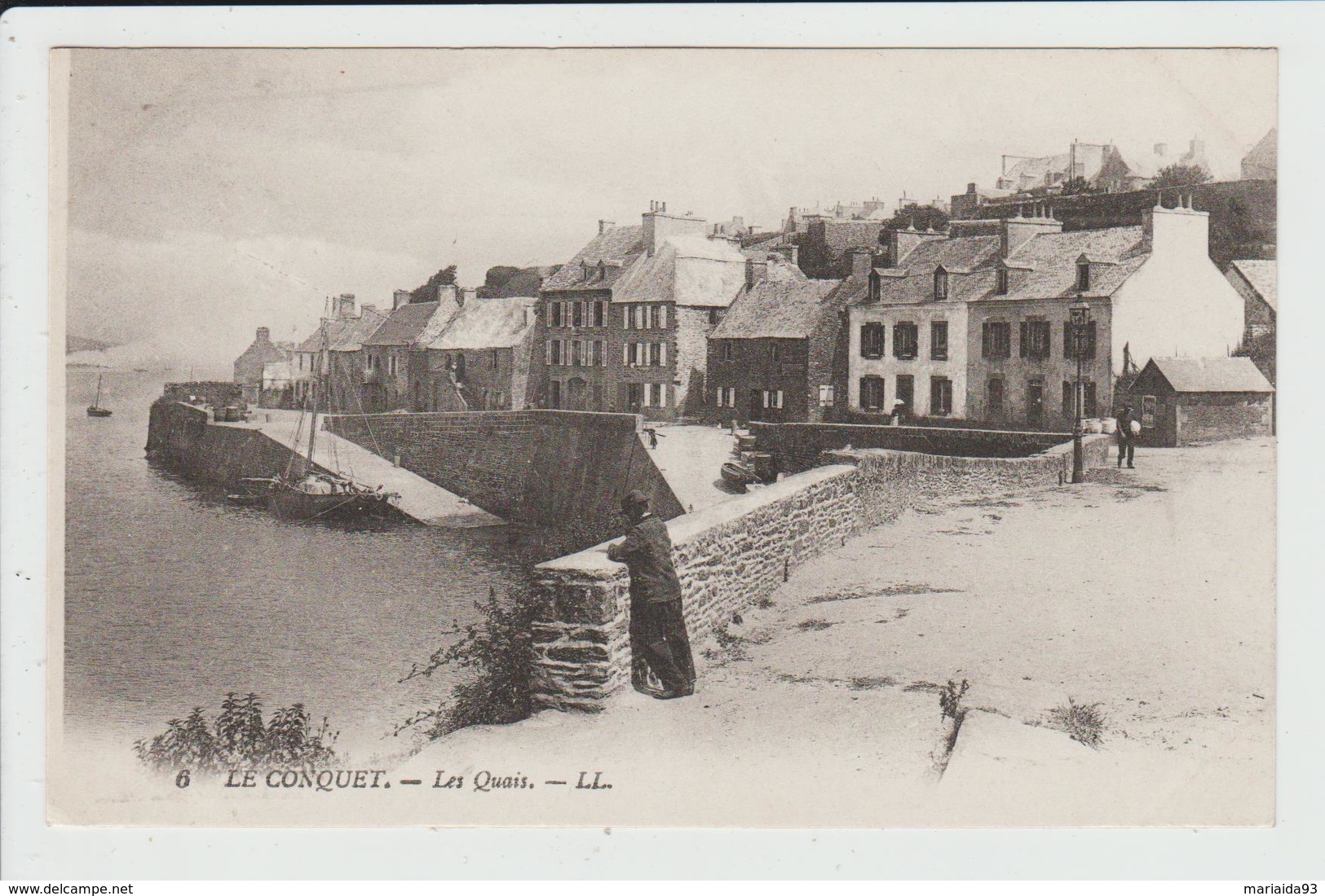 LE CONQUET - FINISTERE - LES QUAIS - Le Conquet