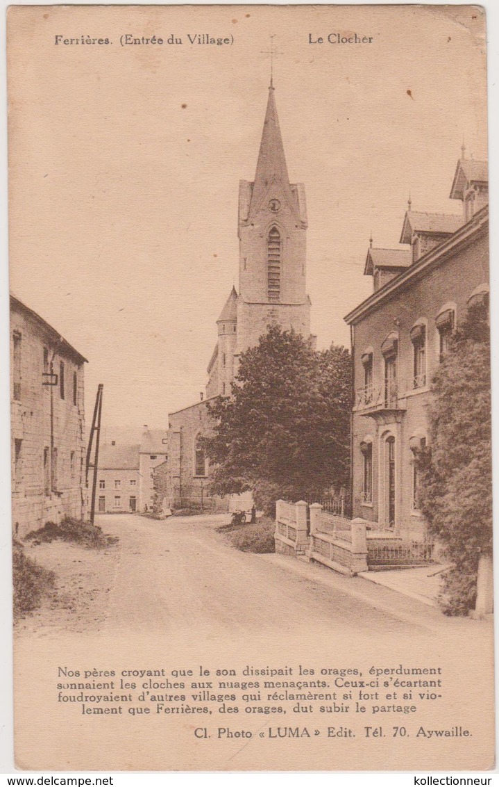 C.P. FERRIERES - LE CLOCHER 1/5 - Ferrières