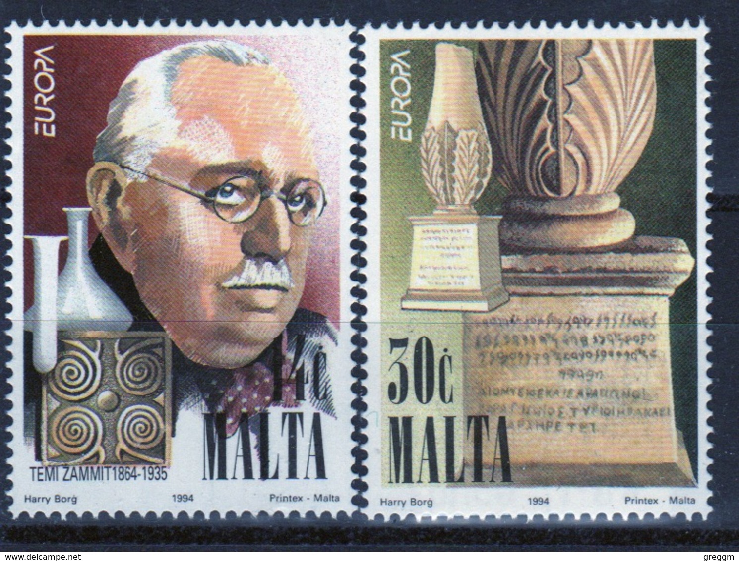 Malta 1991 Set Of Stamps To Celebrate Europa Discoveries. - Malta