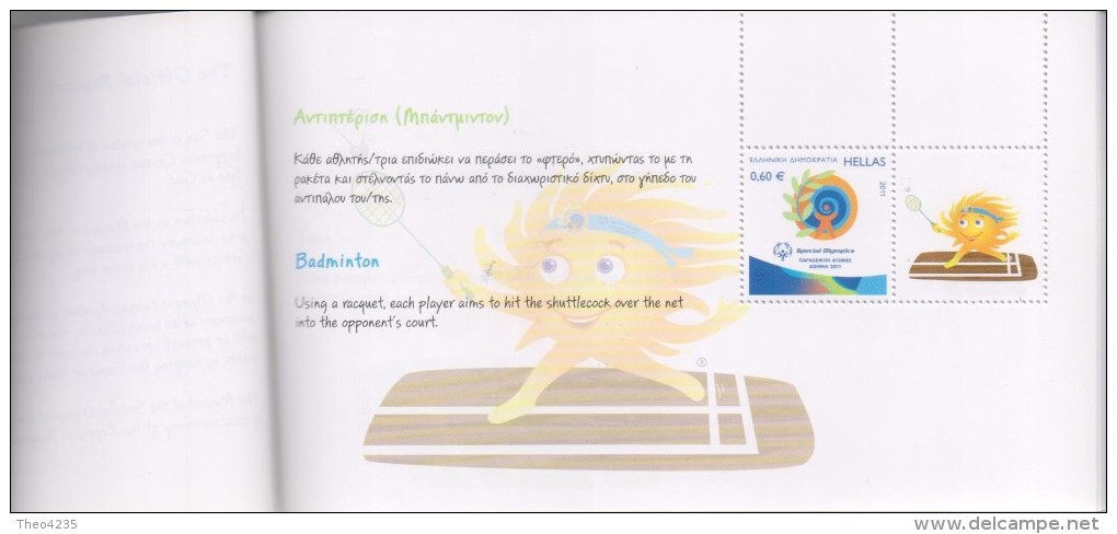 GREECE STAMPS SPECIAL OLYMPICS ATHENS 2011/ BOOKLET -18/3/11 - Neufs