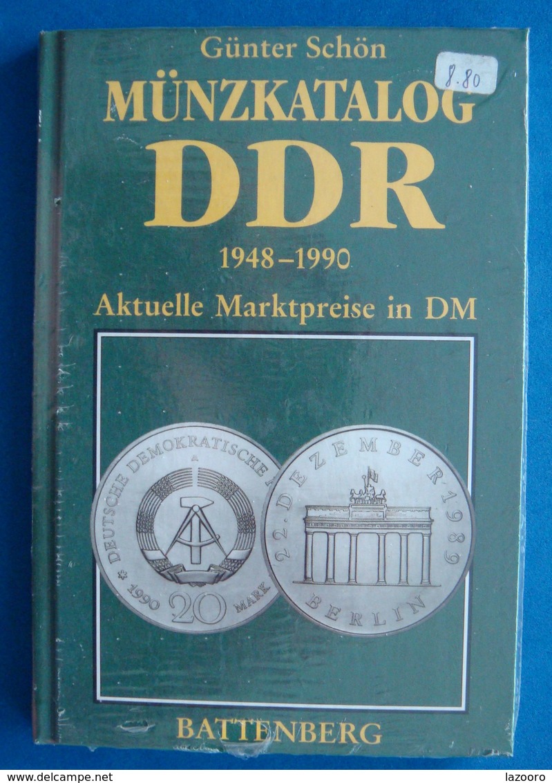 Günter Schön Münzkatalog DDR 1948-1990, Coin Catalog - Livres & Logiciels
