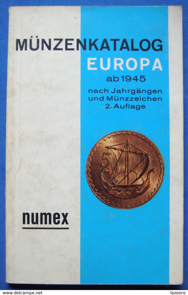 LaZooRo: NUMEX Münzenkatalog EUROPA Ab 1945 Nach Jahrgängen Und Münzzeichen 2nd Edition - Coin Catalog - Livres & Logiciels