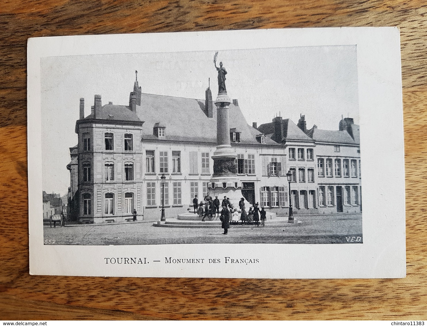 Lot 7 CP's Tournai VED/Vandamme "La Gare, Le Pont Aux Trous, Jules Bara, Hôtel De Ville, ..." - Tournai