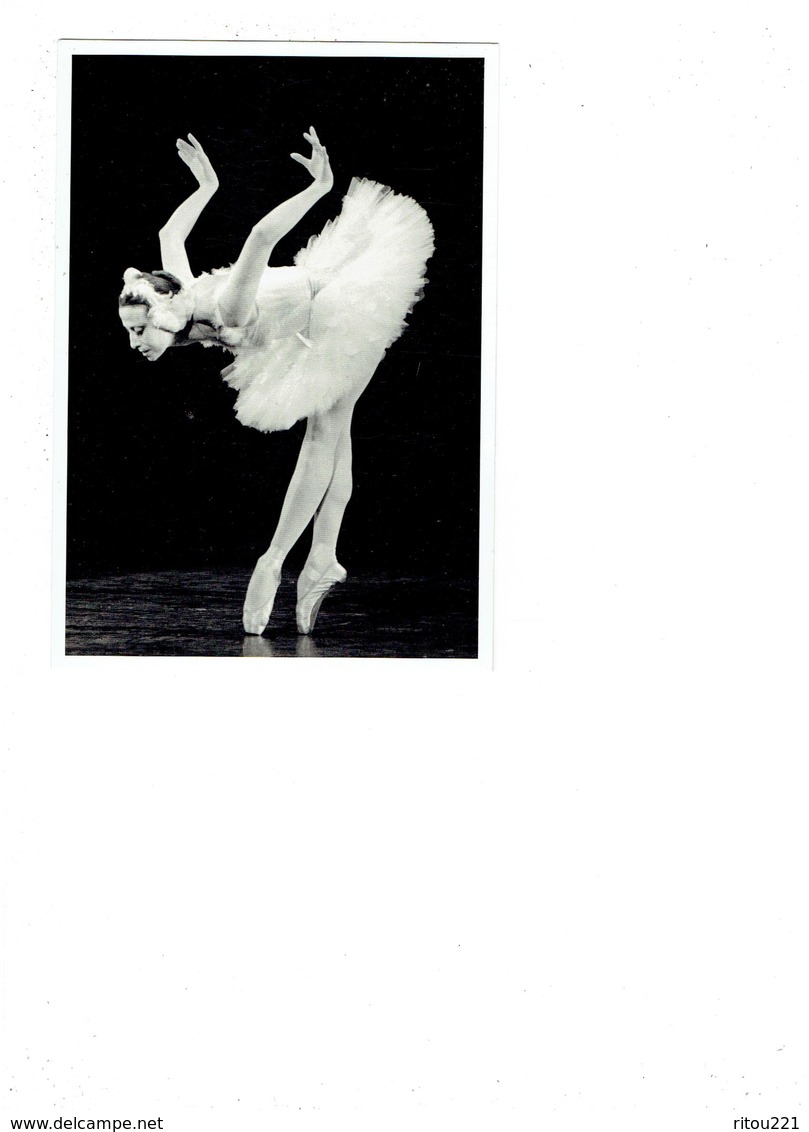 Cpm - Femme Artiste - Maïa Plissetskaïa Ballerine Danseuse Russe - LA MORT DU CYGNE - Photo Marion Valentine - N49 - Danse