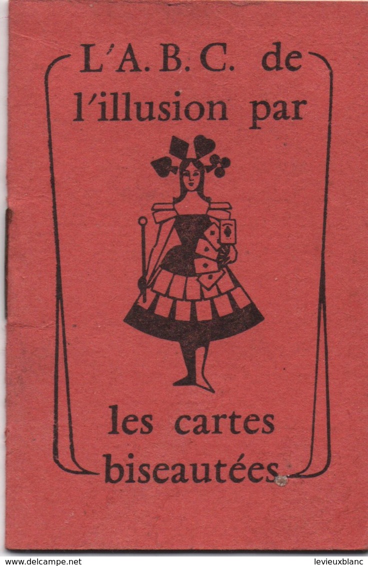 Cartes à Jouer / L'ABC De L'Illusion Par Les Cartes Biseautées/GRIMAUD/ Ets JM SIMON/ Paris /Vers 1930-50    VPN146 - Exlibris