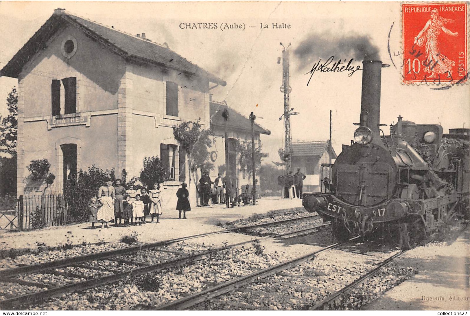 10-CHATRES- LA HALTE - Autres & Non Classés