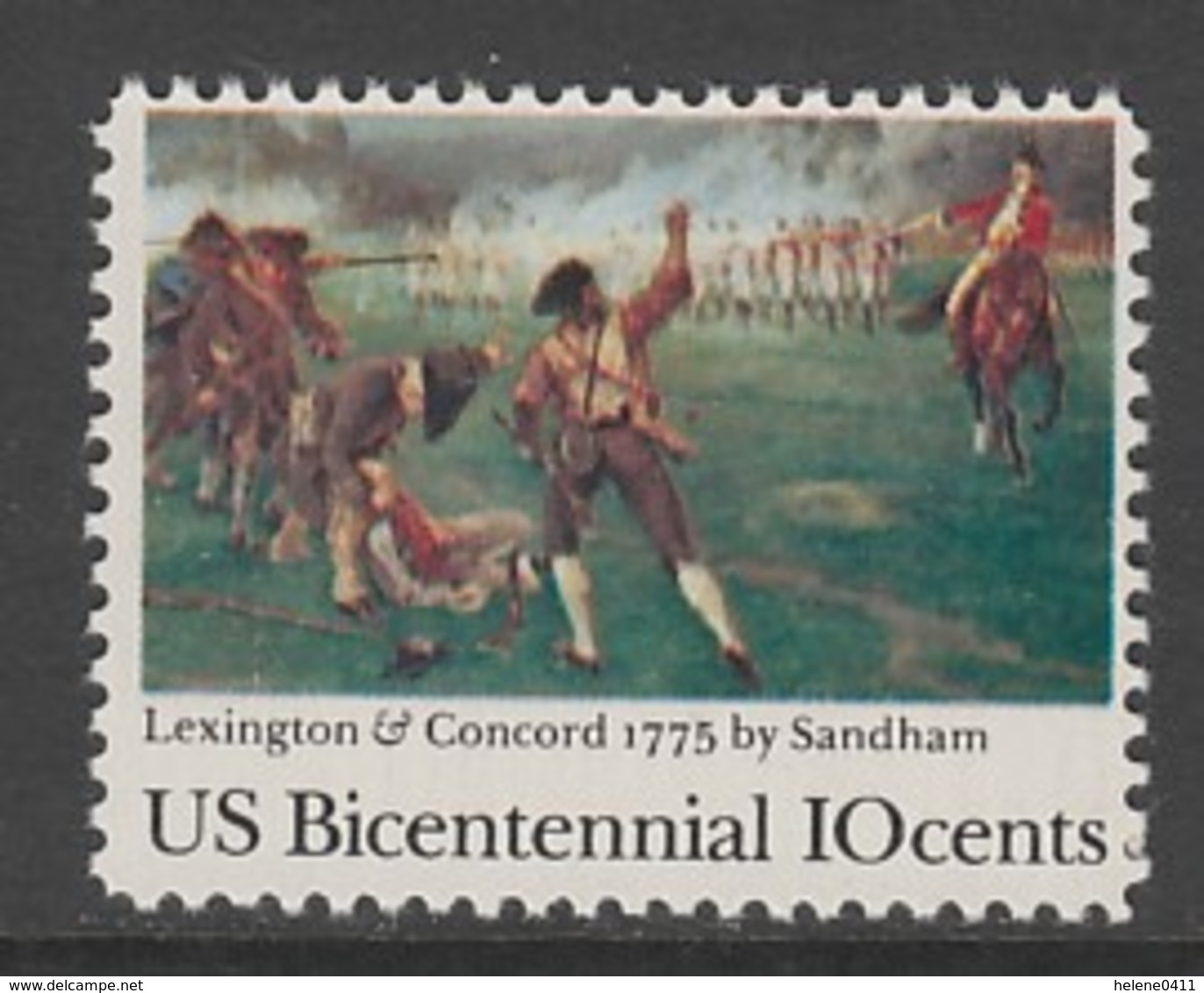 TIMBRE NEUF DES ETATS-UNIS - BICENTENAIRE DE L'INDEPENDANCE DES ETATS-UNIS N° Y&T 1051 - Indépendance USA