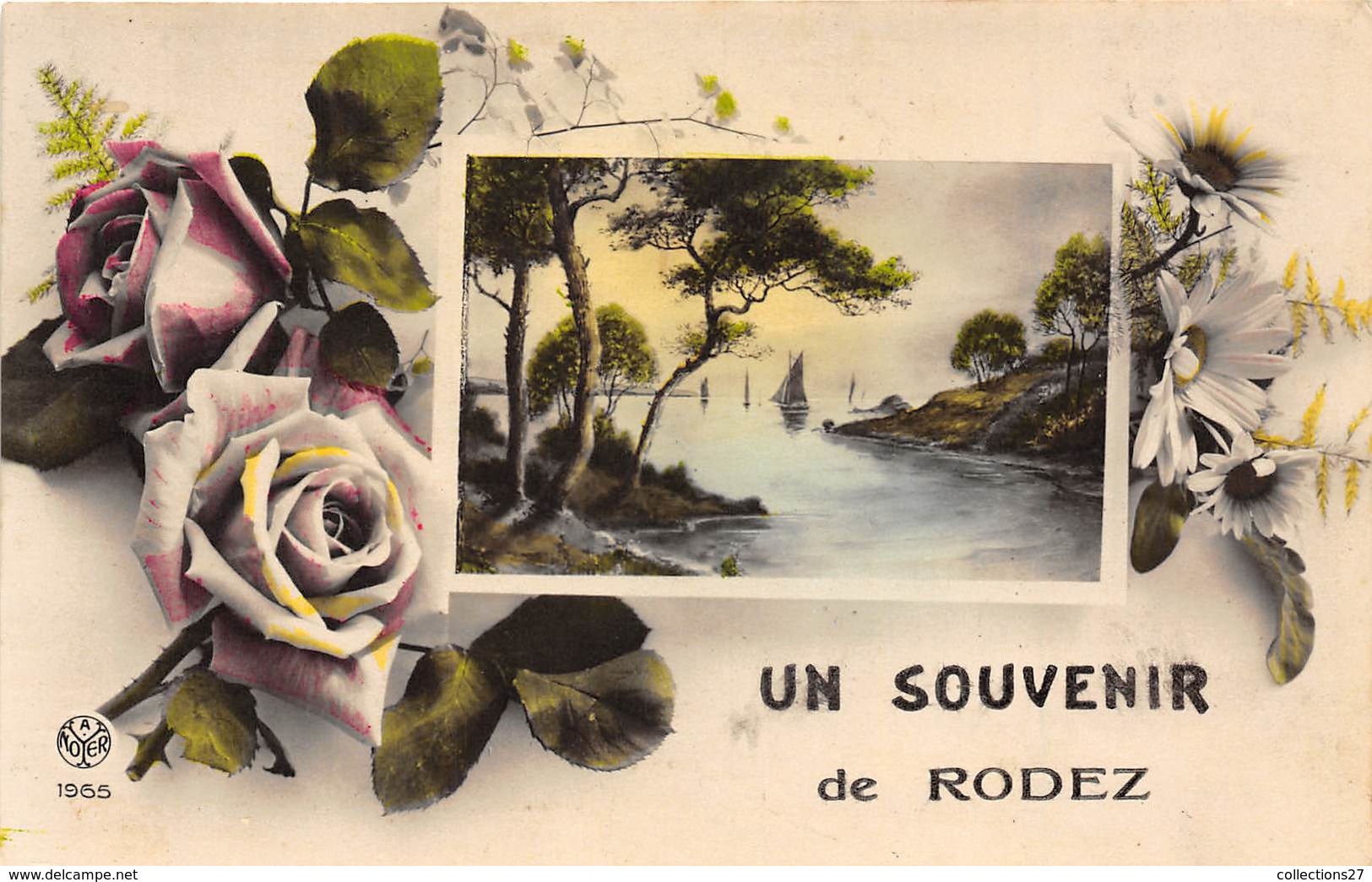 12-RODEZ- UN SOUVENIR DE RODEZ - Rodez