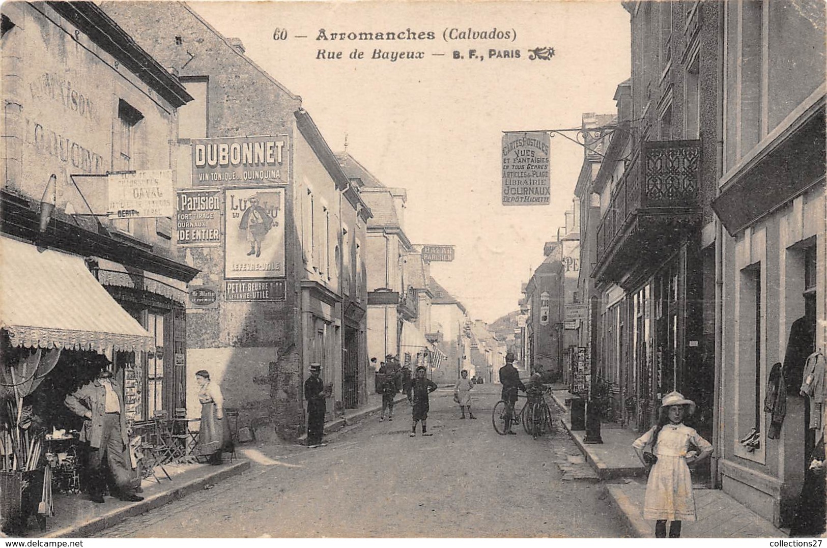 14-ARROMANCHE- RUE DE BAYEUX - Arromanches