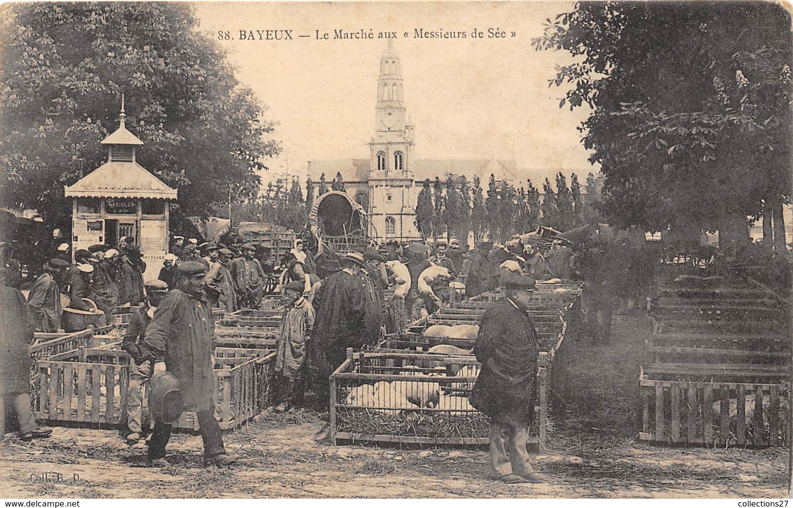 14-BAYEUX-LE MARCHE AUX- MESSIEURS DE SEE - Bayeux