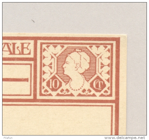 Nederland - 1926 - 10 Cent Cijfer, Briefkaart G213b, Landwinning Zuiderzee - Ongebruikt - Ganzsachen