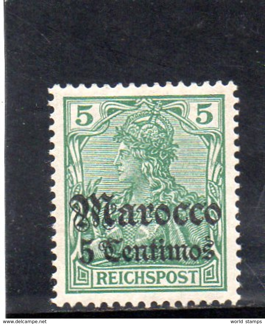 MAROC 1905 * SANS FILIGRANE - Maroc (bureaux)