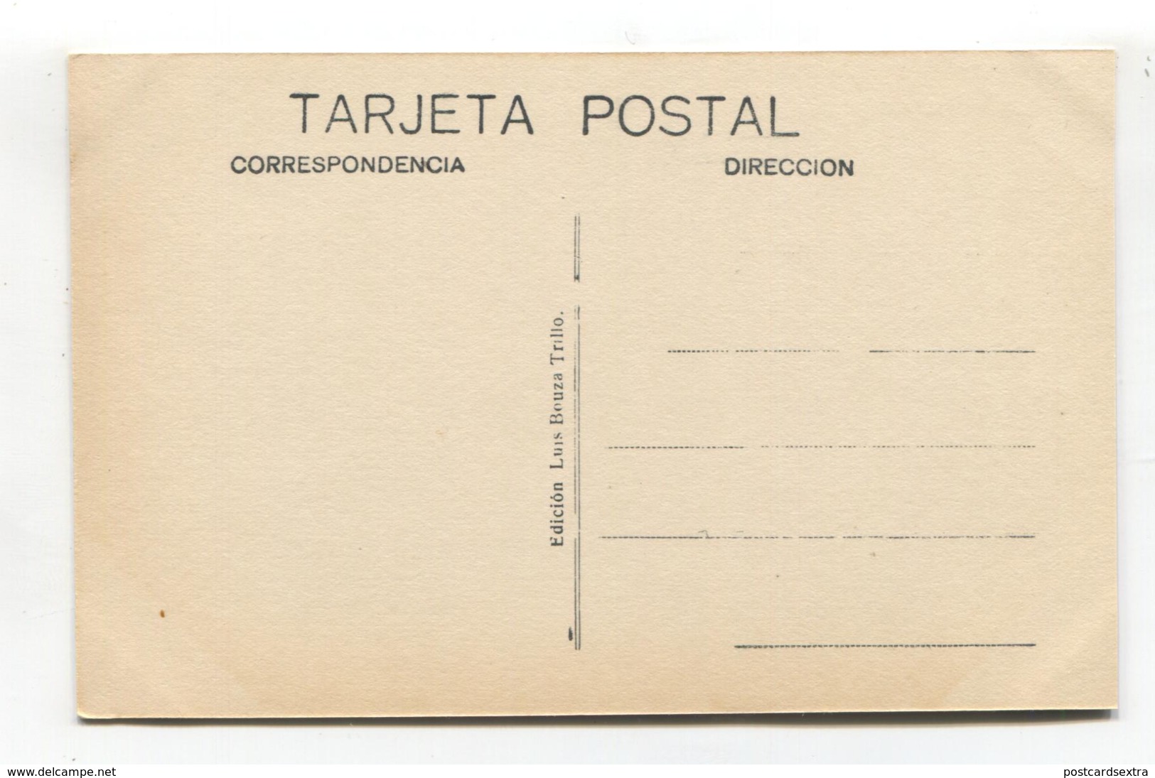 Vilagarcía De Arousa / Villagarcía - Avenida De La Estación - Old Spain Postcard - Pontevedra