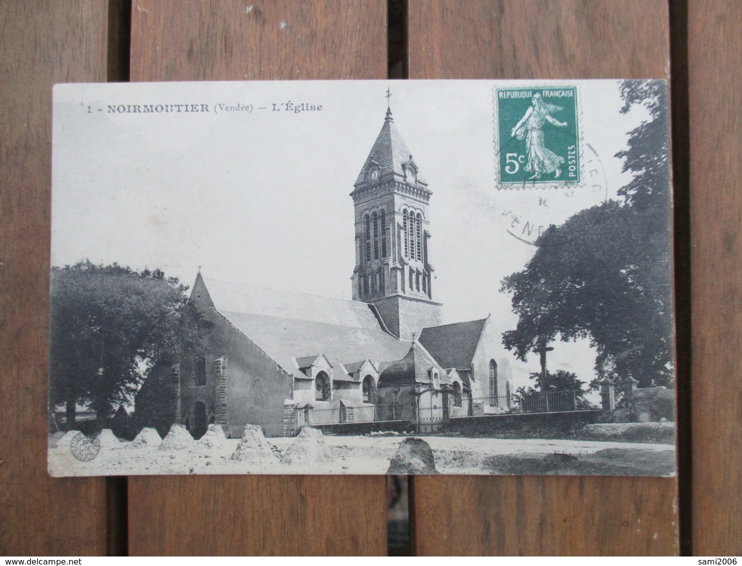 CPA 85 NOIRMOUTIER L'EGLISE - Noirmoutier