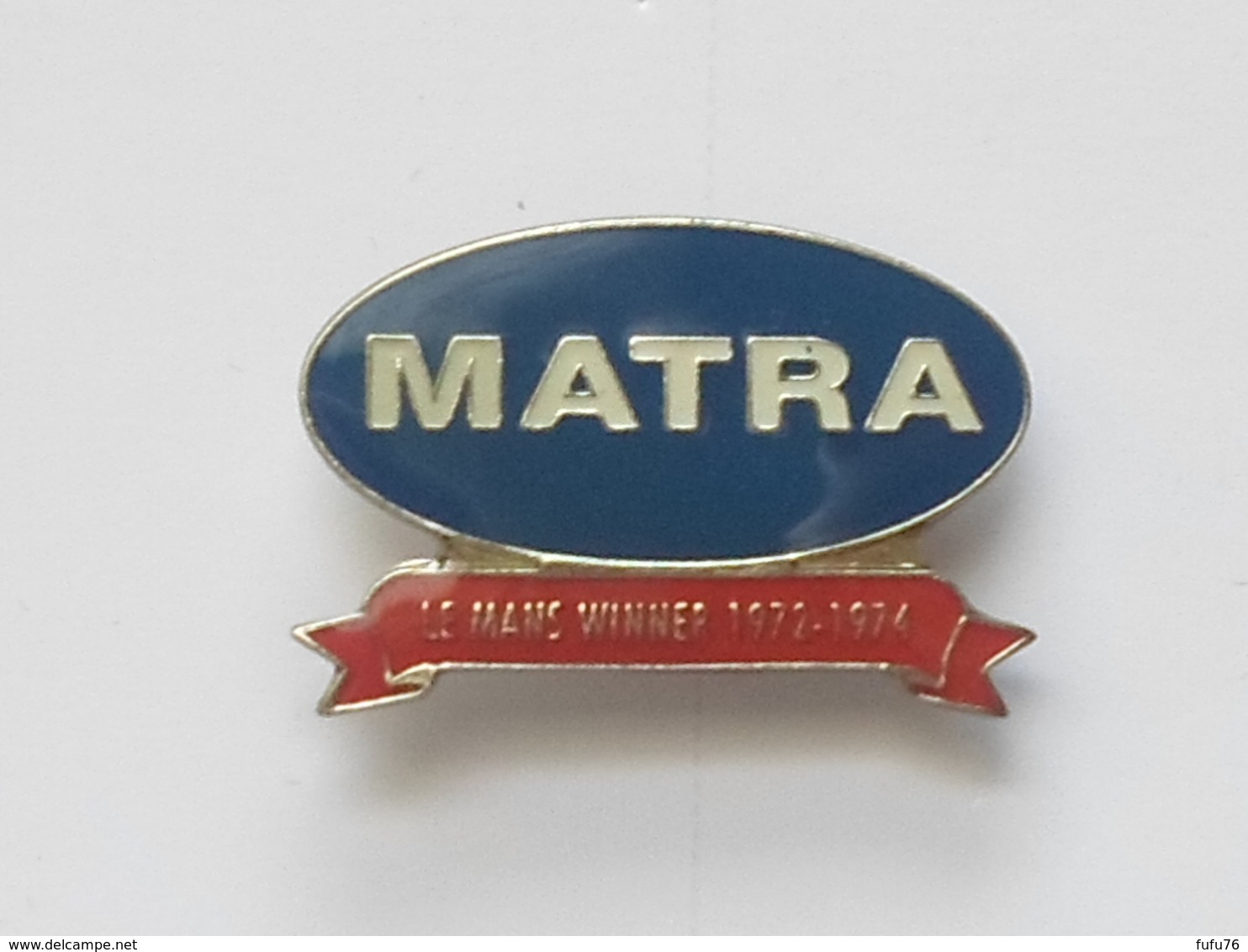 Pin's Auto  - MATRA - Vainqueur 24 Heures Du MANS 1972 / 1974 - - Autres & Non Classés