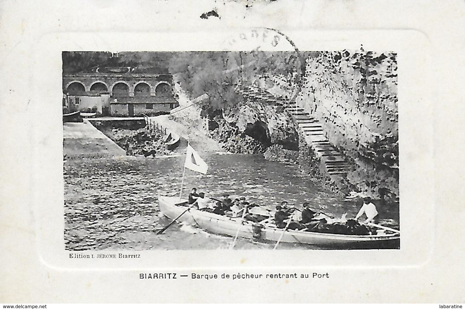 64)  BIARRITZ  - Barque De Pêcheur Rentrant Au Port - Hendaye