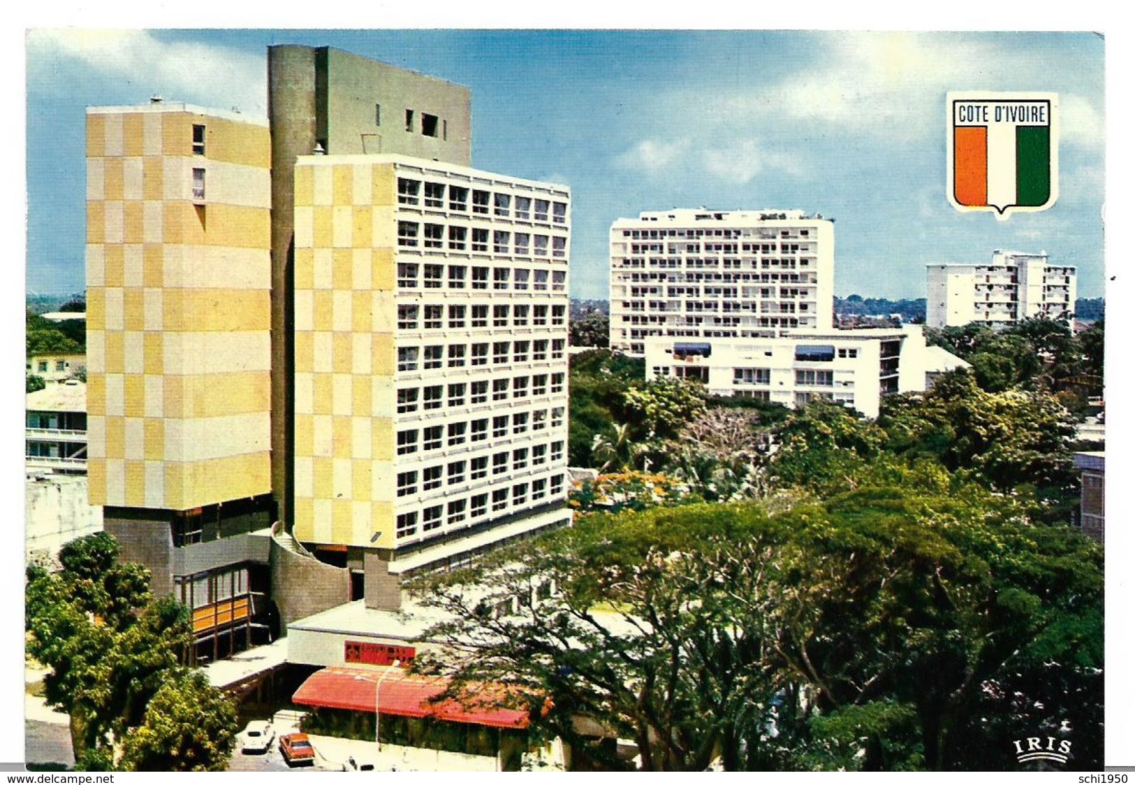 ~  JP ~   COTE D ' IVOIRE  ~     ABIDJAN  ~  Hotel TIAMA  ~         Bien Sympa  ~ - Ivory Coast