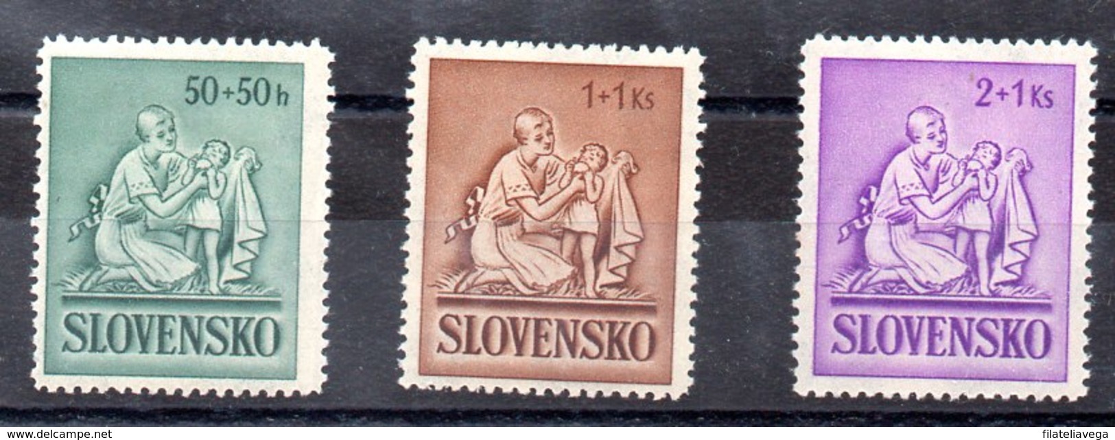 Serie De Eslovaquia N ºYvert 61/63 ** - Neufs