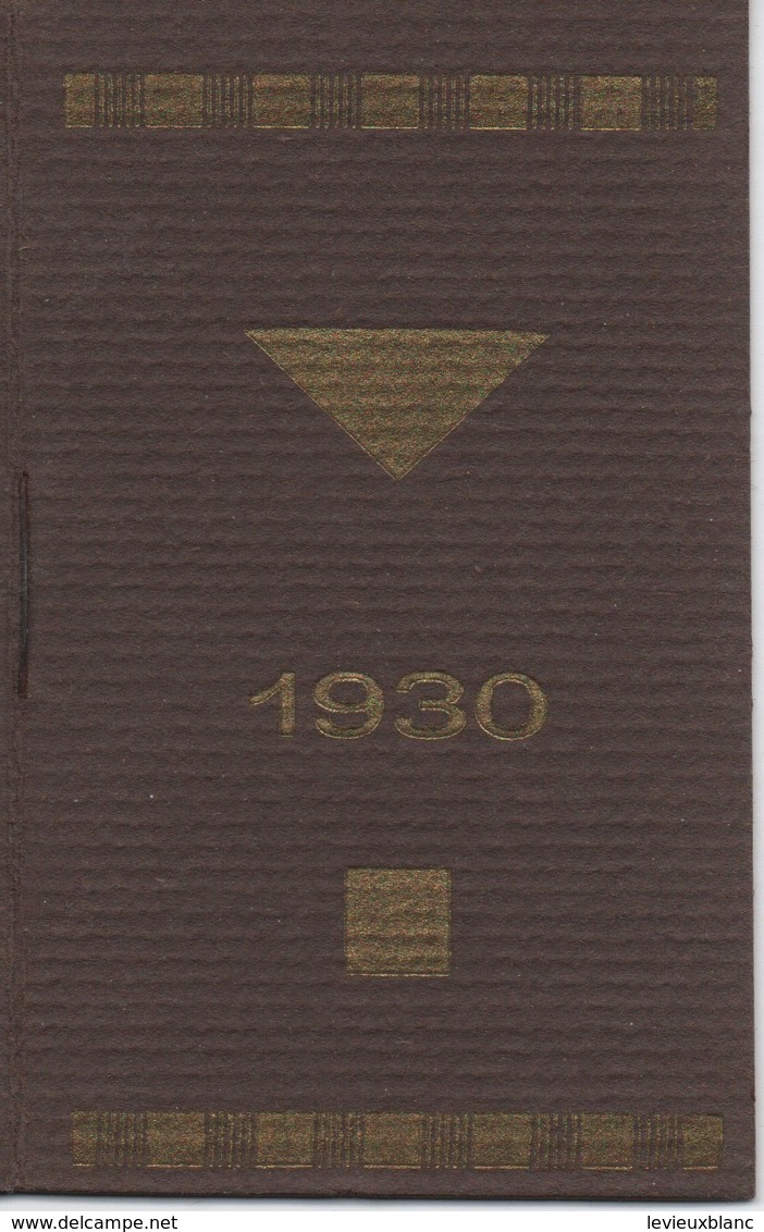 Pharmacie/Petit Calendrier De Poche/Laboratoire Des Spécialités MUTHELET/Paris /   1930              CAL400 - Kleinformat : 1921-40