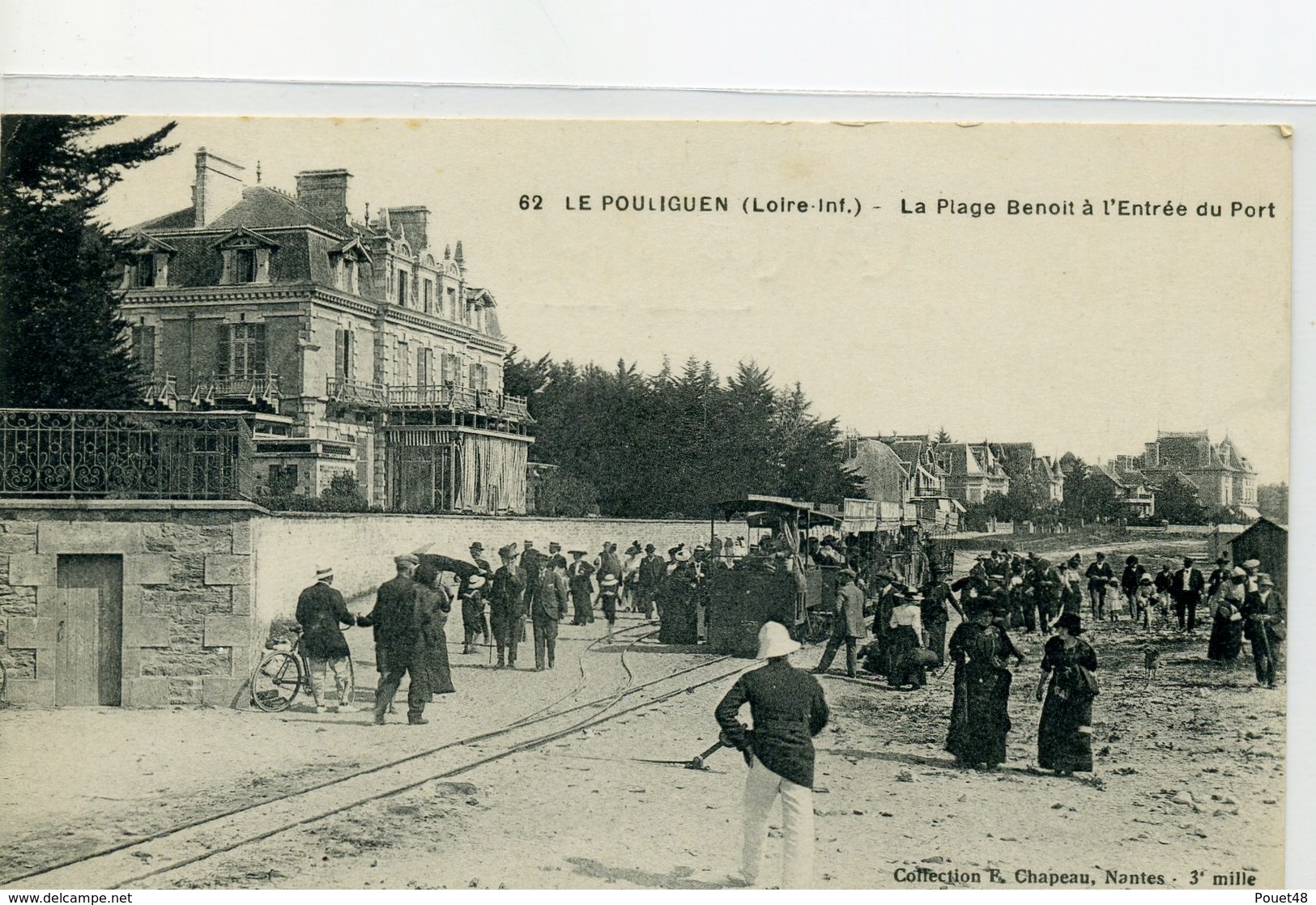 44 - LE POULIGUEN - La Plage Benoit à L'Entrée Du Port - Le Pouliguen